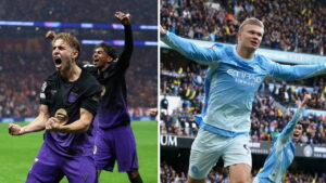 Barcelona ve Manchester City yoluna doludizgin devam ediyor