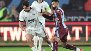 Trabzonspor, Süper Lig’de konuk ettiği Beşiktaş’ı 2-0 yendi: ‘Salah tufan’ı